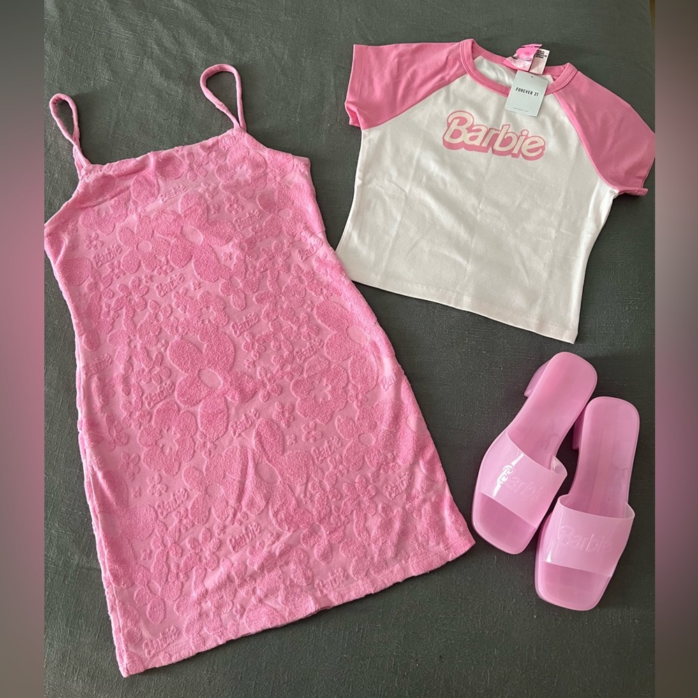 Lot of 3 Forever 21 x Barbie Collection Pieces- NWT